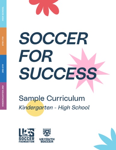Soccer for Success School Sample Curriculum Cover